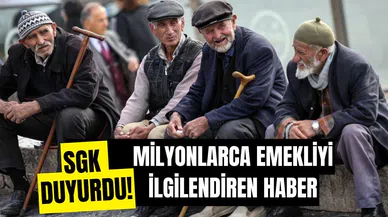 SGK duyurdu! Emekli zam farkı ne zaman yatacak?