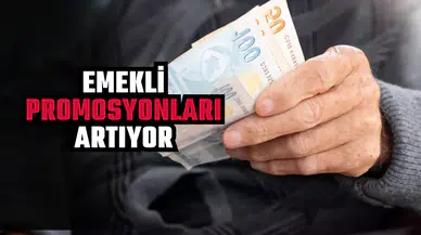 Emekliye müjde! Banka promosyonları 40 bin TL’ye çıkıyor!