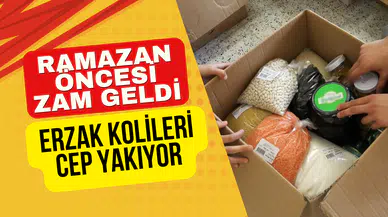 Ramazan bu yıl cep yakacak: Erzak kolisi fiyatlarına zam geldi