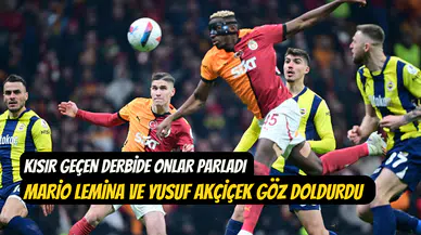 Galatasaray – Fenerbahçe derbisinde parladılar: Mario Lemina ve Yusuf Akçiçek göz doldurdu