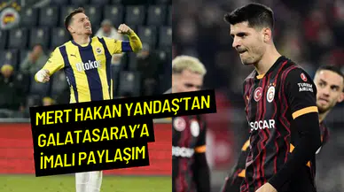 Galatasaray mağlup oldu: Mert Hakan Yandaş’tan maç sırasında dikkat çeken paylaşım