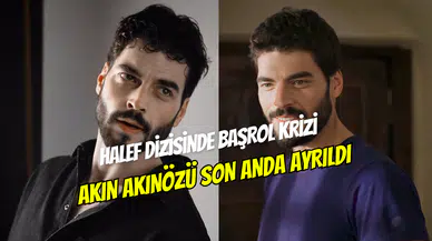 Halef dizisinde şok ayrılık: Akın Akınözü son anda projeyi bıraktı