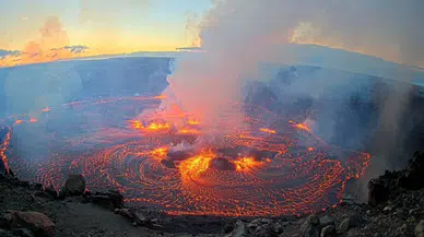 Hawaii’de Kilauea Yanardağı’nda patlamalar arttı