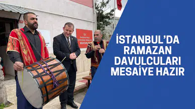 İstanbul sokaklarında Ramazan mesaisi: 3 bin 500 davulcu göreve hazır