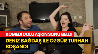 Komedi dünyasında ayrılık: Deniz Bağdaş ile Özgür Turhan boşandı