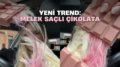 Yeni trend: Melek Saçlı Çikolata