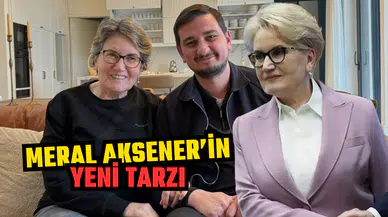 Uzun aradan sonra Meral Akşener yine gündemde! İşte yeni tarzı