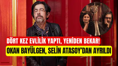Okan Bayülgen Selin Atasoy aşkı bitti: Ünlü komedyen beşinci defa bekar