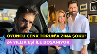 Oyuncu Cenk Torun’a 24 Yıllık Eşinden Zina Davası: ‘’Bekar erkek izlenimi verdi’’