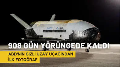 Space Force paylaştı: ABD’nin gizli uzay uçağı X-37B’den ilk görüntüler