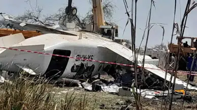 Sudan’da askeri uçak düştü: 46 ölü var