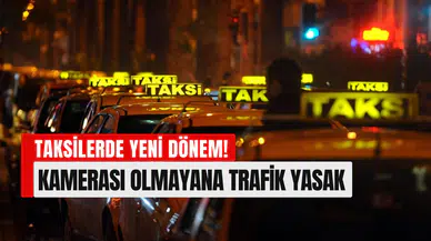 Taksilerde güvenlik önlemi artırılıyor: Kamera şartı geliyor