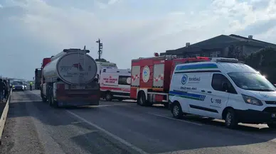 Tır ile otomobil çarpıştı: 1 ölü, 2 yaralı