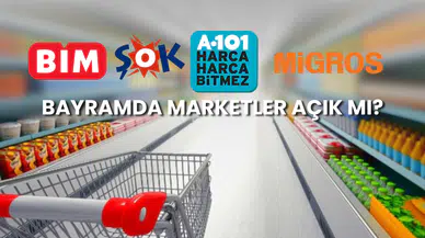30 Mart 2025 BİM ve A101 Açık Mı? Bayramda Marketler Açık Mı?