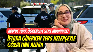 ABD’de Türk öğrenci Rümeysa Öztürk’e sert müdahale: İftara giderken gözaltına alındı