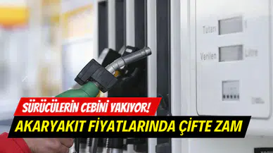 Akaryakıta çifte zam: Motorin ve benzin uçuşa geçti
