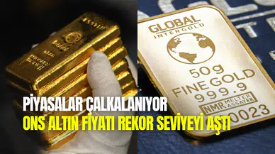 Altında ons fiyatı ilk kez 3 bin doların üzerine çıktı