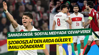 Arda Güler ‘’Sus’’ işareti yapmıştı: Dominik Szoboszlai sahada değil ‘’sosyal medyada’’ cevap verebildi