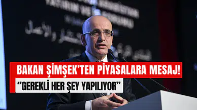 Bakan Şimşek’ten piyasalara mesaj: ‘’Piyasaların sağlıklı işleyişi için her şey yapılıyor’’