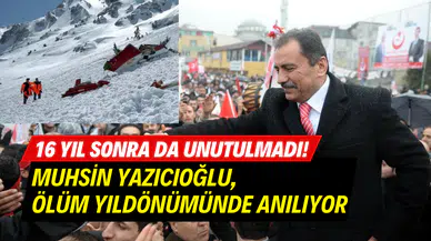 BBP Kurucu Lideri Muhsin Yazıcıoğlu, ölümünün 16. yılında anılıyor