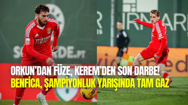 Benfica’yı yarışta tuttular: Kerem Aktürkoğlu ve Orkun Kökçü’den kritik goller