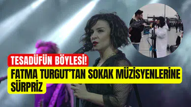 Beşiktaş’ta unutulmaz anlar: Fatma Turgut sokak müzisyenleriyle düet yaptı