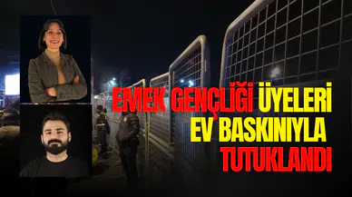 Saraçhane’de ses yükselten Emek Gençliği üyeleri Selinay Uzuntel ve Berkant Tatlı tutuklandı