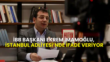 Ekrem İmamoğlu, sahte diploma soruşturması için İstanbul Adliyesi’ne ifade verdi