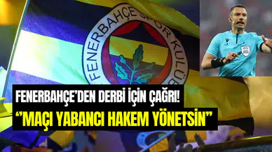 Fenerbahçe’den Galatasaray maçı için yabancı hakem talebi: TFF’den açıklama geldi