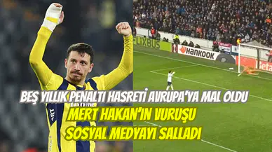 Fenerbahçe’nin penaltı kabusu sürüyor: Mert Hakan Yandaş’ın vuruşu sosyal medyayı salladı