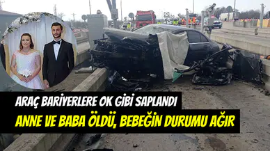 Kuzey Marmara Otoyolu’nda feci kaza: Anne ve baba öldü, 5 günlük bebek yoğun bakımda