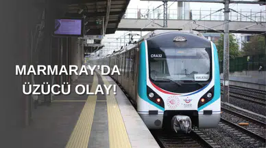 Marmaray'da Bir Kişi Yaşamına Son Verdi!