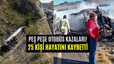 Meksika’da iki otobüs kazası: 25 kişi hayatını kaybetti