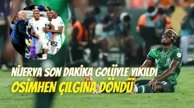 Nijerya’da Osimhen çılgına döndü: Son dakika golü soyunma odasında kriz çıkarttı