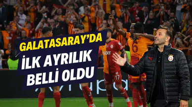 Okan Buruk kadroya neşteri vuruyor: Galatasaray’da ilk ayrılık belli oldu