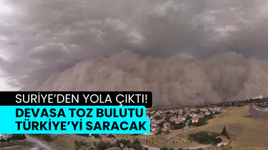 Suriye’den gelecek, gökyüzü sarıya bürünecek: Meteoroloji’den toz bulutu uyarısı