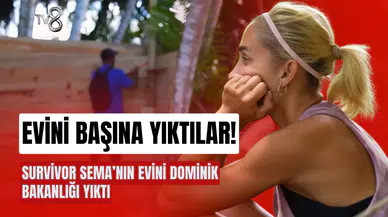 Survivor Sema’nın adada yaptığı ev Dominik Turizm Bakanlığı tarafından yıkıldı