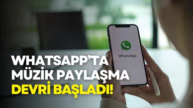 WhatsApp durumuna müzik ekleme özelliği getirildi!