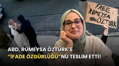 ABD'den Rümeysa Öztürk Hakkında Kritik Karar!