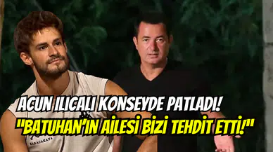 Acun Ilıcalı Survivor konseyinde patladı: Batuhan Karacakaya’nın ailesinden tehdit mesajları