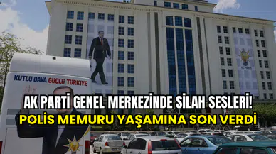 AK Parti Genel Merkezi önünde kan donduran olay: Özel harekat polisi yaşamına son verdi