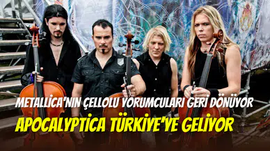 Apocalyptica Türkiye’de sahne alacak: Biletler satışa çıktı