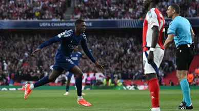 Şampiyonlar Ligi'nde Arsenal, evinde PSG'ye 1-0 yenildi