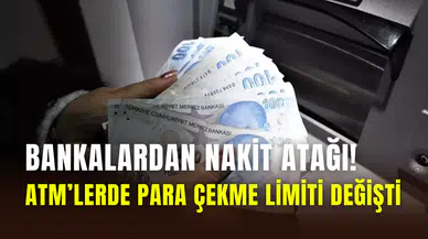 Bankalardan bayram öncesi sürpriz hamle: ATM’lerde para çekme limiti değişti
