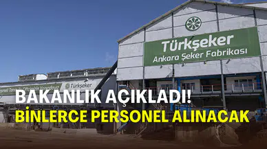 Başvurular İŞKUR’dan yapılacak: Türkşeker 1685 daimi işçi alacak