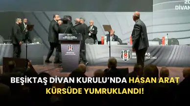 Beşiktaş Divan Kurulu’nda Kavga: Hasan Arat’a Yumruk Atıldı!