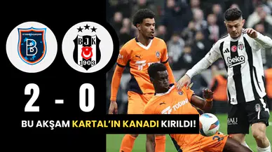 Bugün Kartalın Kanadını Kırdılar: Başakşehir 2, Beşiktaş 0!