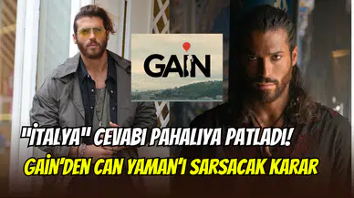 Can Yaman’ın ‘’İtalya’’ cevabı pahalıya patladı: Gain, El Turco dizisini kaldırdı