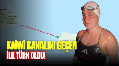 Aysu Türkoğlu canlı yayın: Aysu Türkoğlu Kaiwi Kanalı’nı tamamlayan ilk Türk oldu!