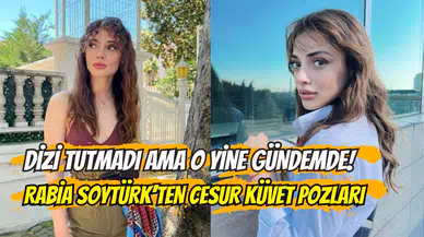 Dizi tutmadı ama yine gündemde: Rabia Soytürk’ten cesur küvet pozu